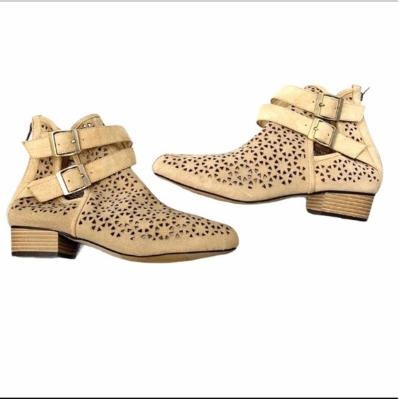 Mark New Laser Cut Out Ankle Boots SZ 10 - Picture 14 of 14